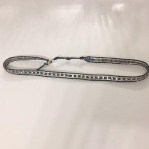 Blue & Silver Headband